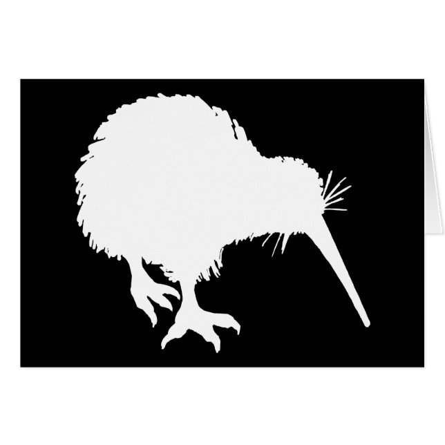 Kiwi Silhouette (Vorderseite (Horizontal))