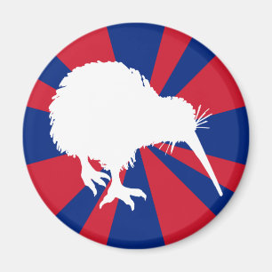 Kiwi Silhouette Magnet