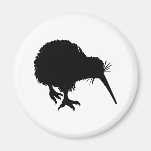Kiwi Silhouette Magnet