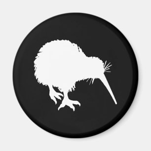 Kiwi Silhouette Magnet