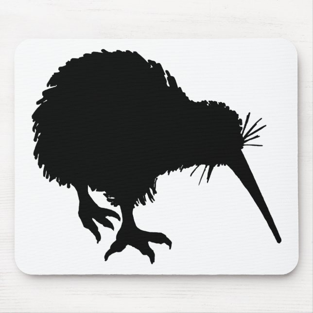 Kiwi Silhouette Mousepad (Vorne)