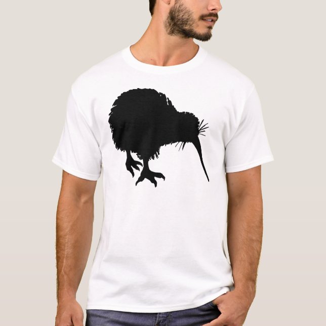 Kiwi Silhouette T-Shirt (Vorderseite)