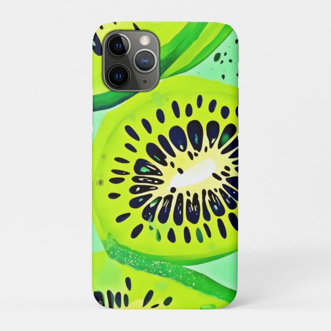Kiwi Slices: Lebhaft und frisch Case-Mate iPhone Hülle (Rückseite)