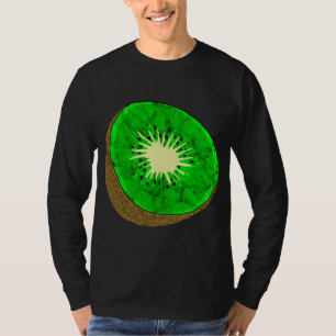 Kiwi Sommer Tropical Exotic Sour Frucht Vegetarier T-Shirt