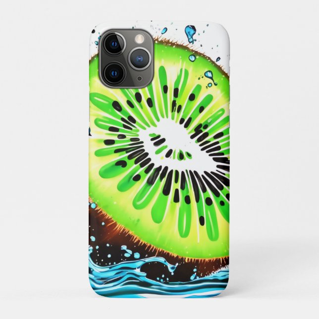 Kiwi Splash of Freshness Case-Mate iPhone Hülle (Rückseite)