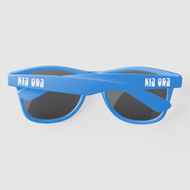 KIWI SPRICHWORT NEW ZEALAND SUNGLASSEN (Rückseite)