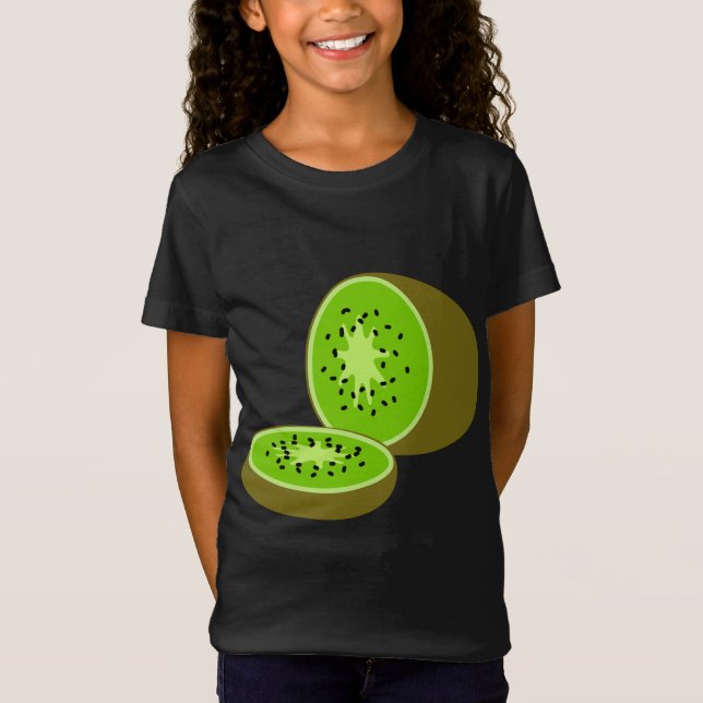 Kiwi Summer Fruit T-Shirt (Vorderseite)