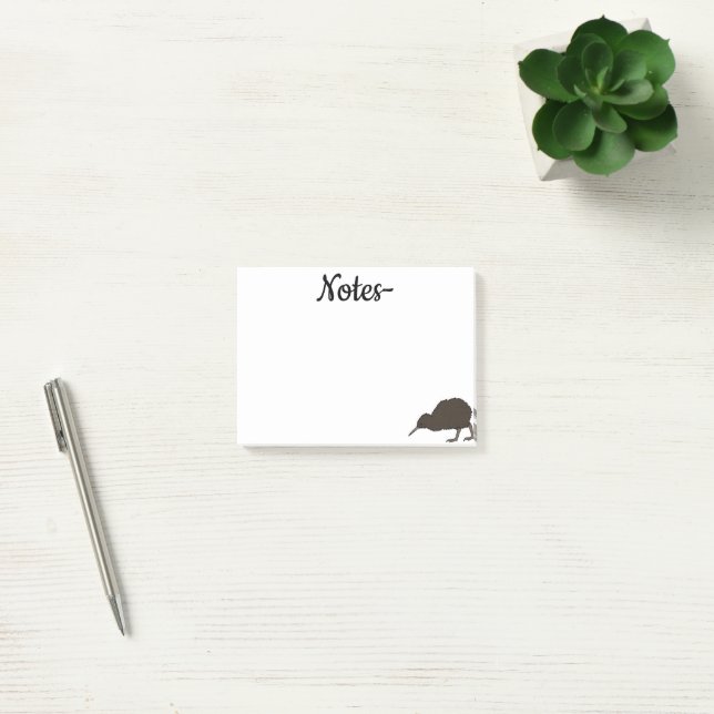 Kiwi Tropenvogel Post-it Klebezettel (Büro)