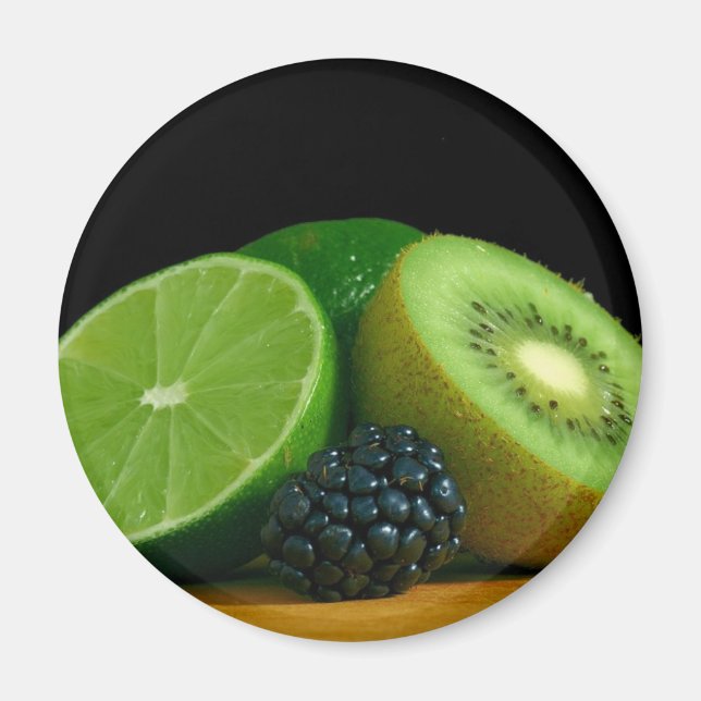Kiwi und Limon Magnet (Vorne)