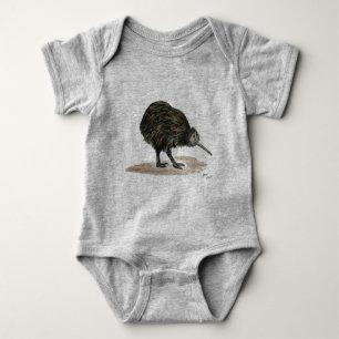 Kiwi-Vogel Baby Strampler