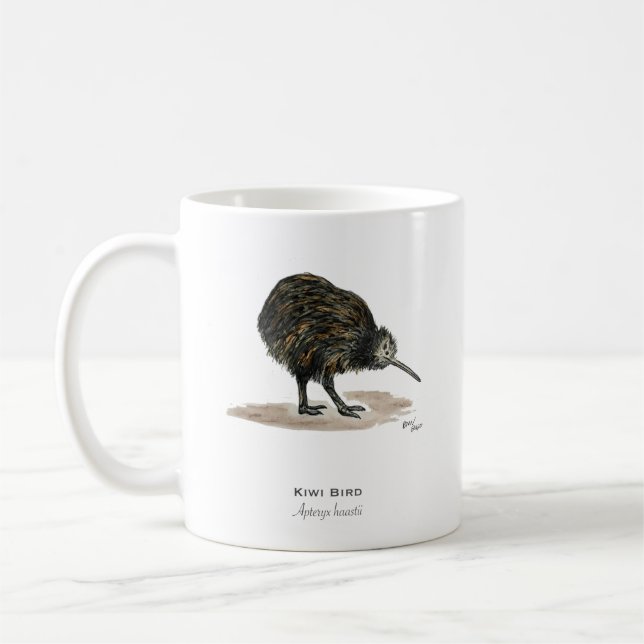 Kiwi-Vogel Kaffeetasse (Links)