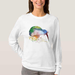 Kiwi-Vogel-Kunst T-Shirt