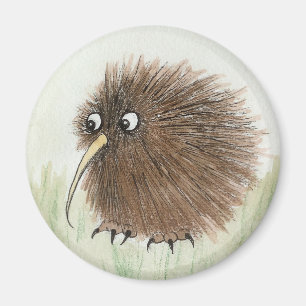 Kiwi-Vogel Magnet