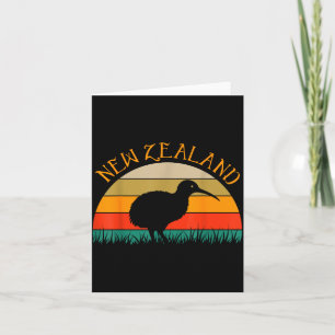 Kiwi-Vogel nz Reise Neuseeländer Neuseeland Karte