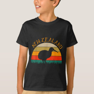 Kiwi-Vogel Nz-Reise Neuseeländer Neuseeland T-Shirt