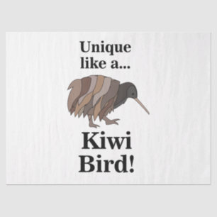 Kiwi-Vogel Seidenpapier