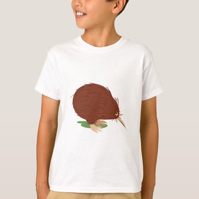 Kiwi-Vogel T-Shirt (Vorderseite)