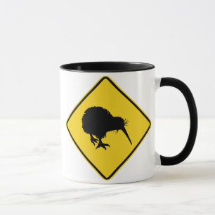Kiwi Warning Tasse