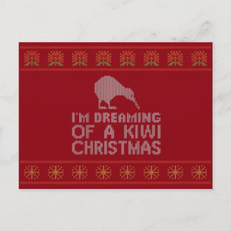 Kiwi Xmas Feiertagspostkarte