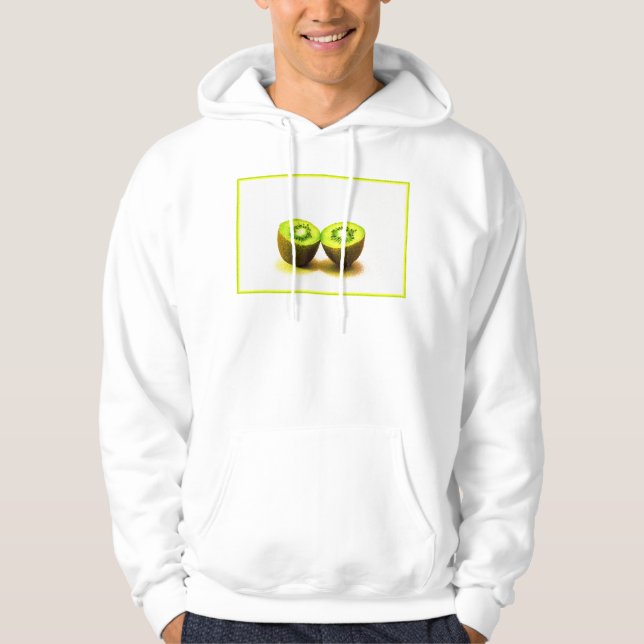 "Kiwifruit" Niedliches Foto. Jetzt kaufen Hoodie (Vorderseite)