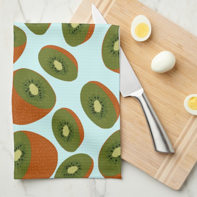 Kiwifruit Pattern Geschirrtuch (Viertel Falte)