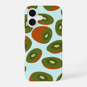 Kiwifruit Pattern iPhone 16 Hülle