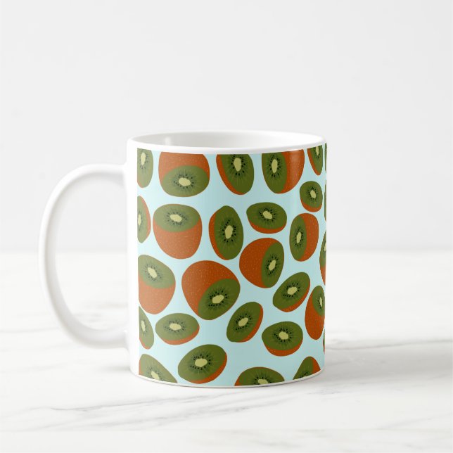 Kiwifruit Pattern Kaffeetasse (Links)