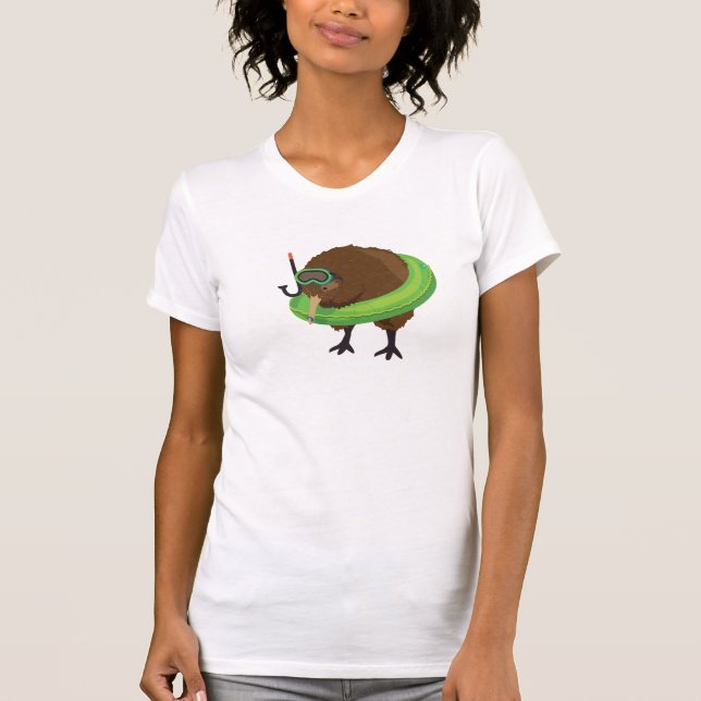 Kiwigleichnis-Buchcharaktere T-Shirt (Vorderseite)