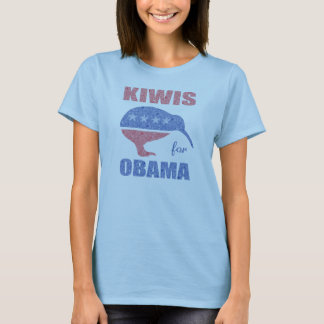 Kiwis für das Neuseeland-Shirt Obama-Frauen T-Shirt