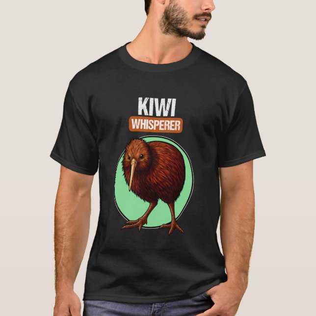 Kiwis Kiwi-Flüsterer T-Shirt (Vorderseite)