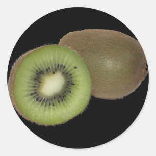 Kiwis Runder Aufkleber