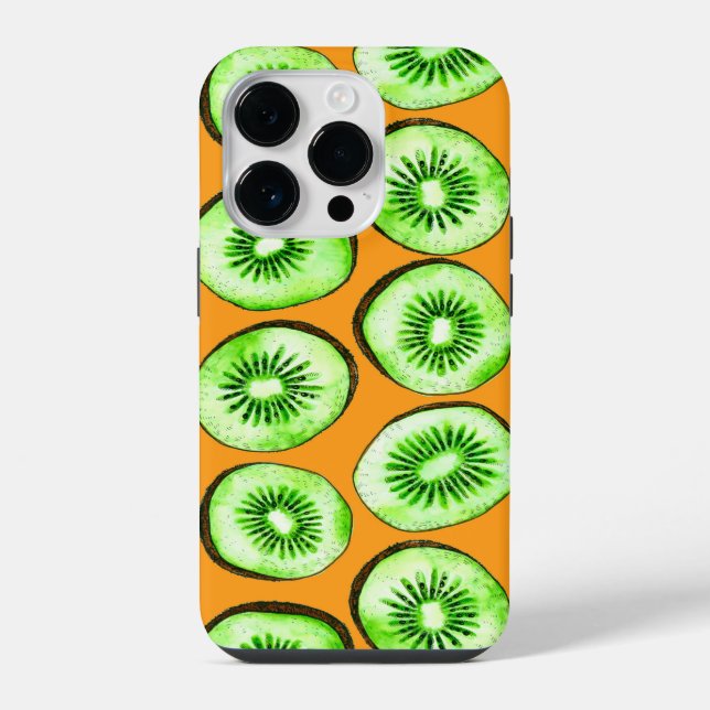 Kiwischeiben iPhone Hülle (Rückseite)