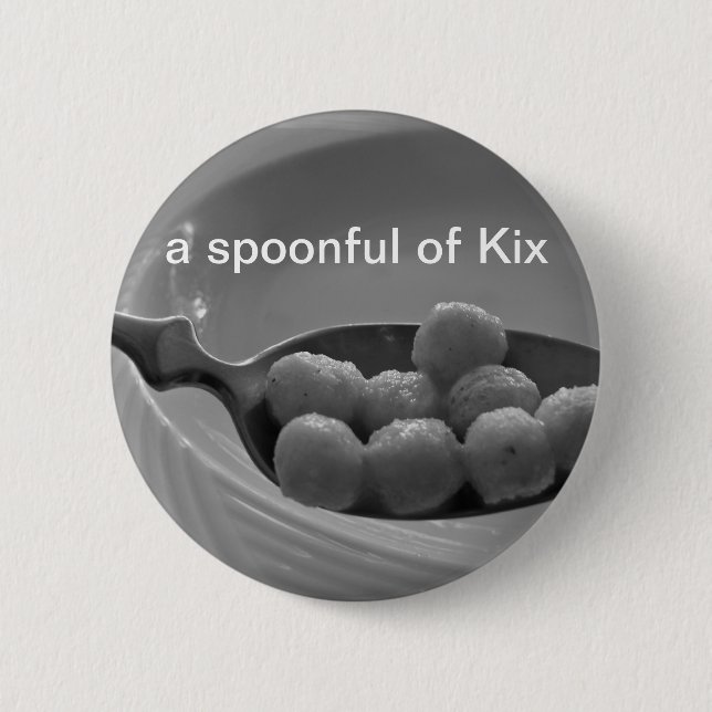 Kix Getreide Button (Vorderseite)