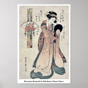 Kiyomizu Komachi durch Kikukawa, Eizan Ukiyoe Poster