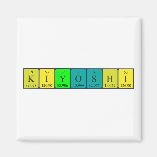 Kiyoshi-Magnet Magnet (Vorne)