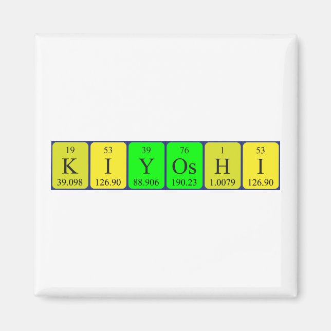 Kiyoshi-Magnet Magnet (Vorne)