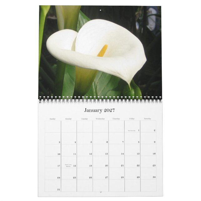 Kiyoshis Galerie-Flora-Kalender 2012 Kalender (Jan 2027)