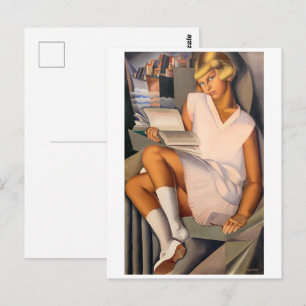 Kizette en Rose Tamara de Lempicka Postkarte