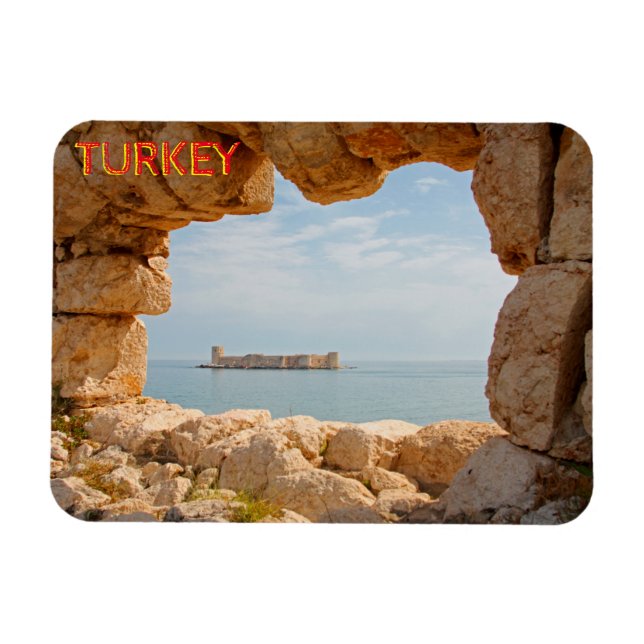 Kizkalesi, Türkei Magnet (Horizontal)