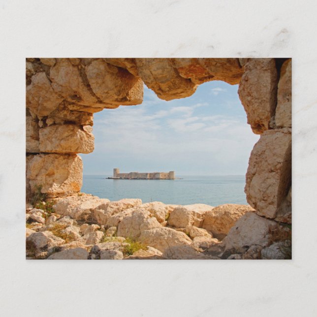 Kizkalesi, Türkei Postkarte (Vorderseite)