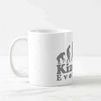 Kizomba Evolution Grau Logo Tasse
