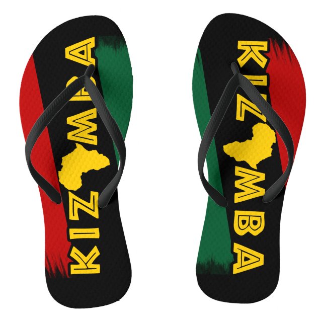 Kizomba Flip Flops (Fußbett)