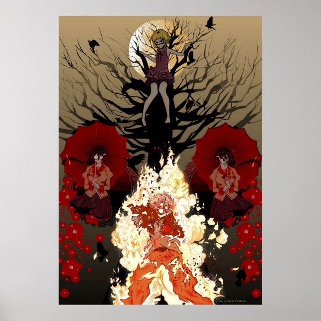 Kizumonogatari Poster (Vorne)