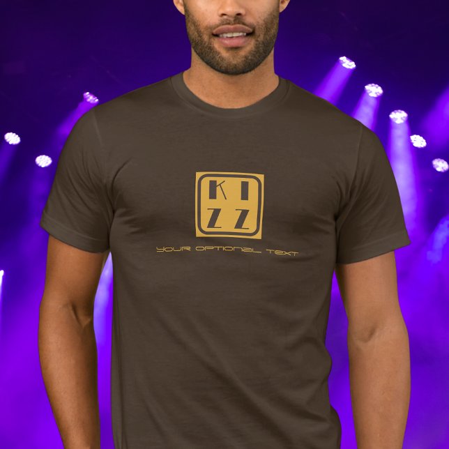 Kizz Kizomba Dance Logo braun Outfit T-Shirt (Von Creator hochgeladen)