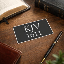 KJV 1611 Christlich Schwarz-Weiß