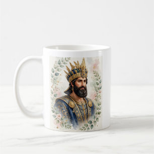 KJV Bibel-König Ahasverus - König von Persien Kaffeetasse