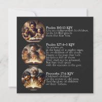 KJV Card des Vaters - Psalmen und Sprichwörter