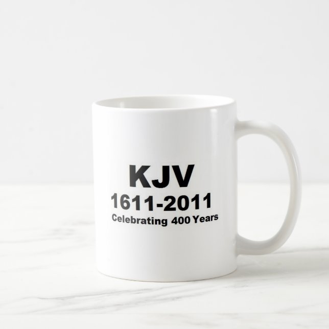 KJV Kaffee-Tasse 1611-2011 Kaffeetasse (Rechts)