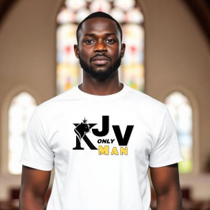 KJV Only Mann - Gekröntes Löwen T-Shirt
