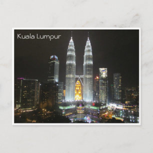kl towers Nacht Postkarte